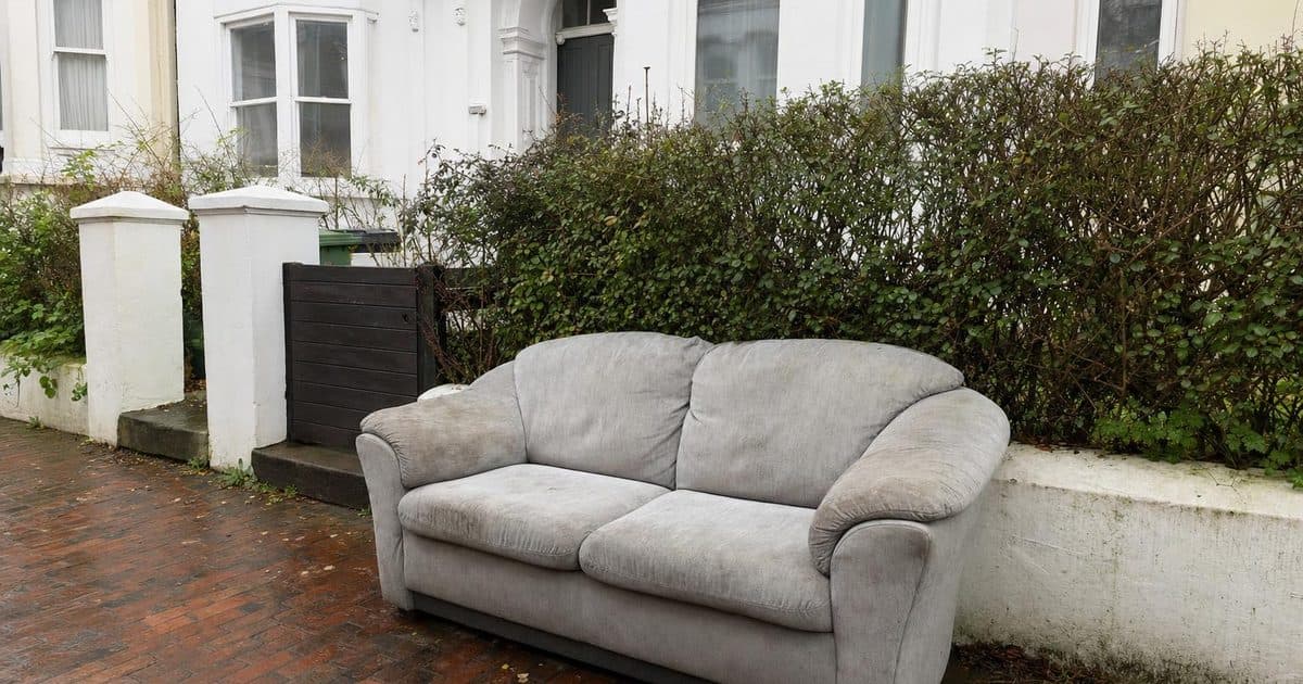 Sofa disposal in Brighton: council collection, tip rules and alternatives